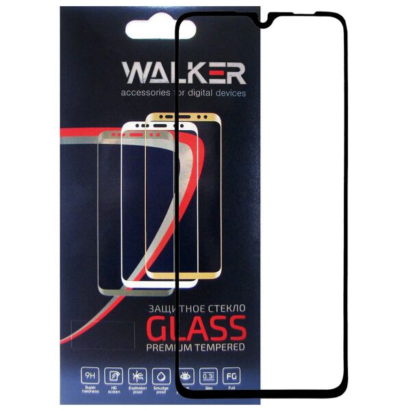 

Защитное стекло Walker 3D Full Glue для Xiaomi Mi 9 Lite / Mi CC9 Black