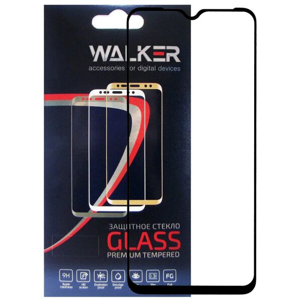 

Защитное стекло Walker 3D Full Glue для Xiaomi Redmi 9T/9 Power Black