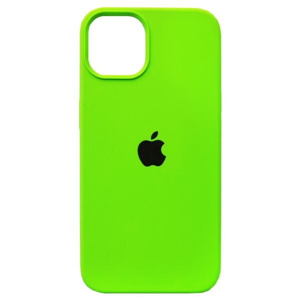 

Чехол Silicone Full Cover для Apple iPhone 12 / 12 Pro Shiny Green