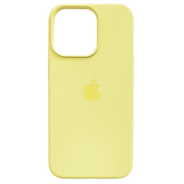

Чехол Silicone Full Cover для Apple iPhone 12 Pro Max Mellow Yellow