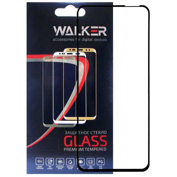 

Защитное стекло Walker 3D Full Glue для Oppo A52/A72/A92 Black