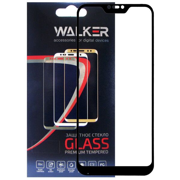 

Защитное стекло Walker 3D Full Glue для Xiaomi Mi A2 Lite/Redmi 6 Pro Black