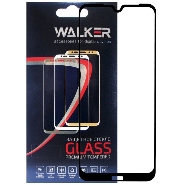 

Защитное стекло Walker 3D Full Glue для Xiaomi Redmi Note 8T Black