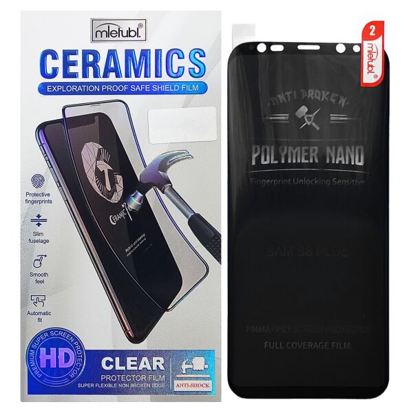 

Защитная пленка Mletubl Ceramic Samsung Galaxy S8 Plus Black