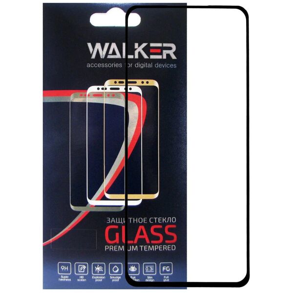 

Защитное стекло Walker 3D Full Glue для Xiaomi Redmi K20/K20 Pro Black