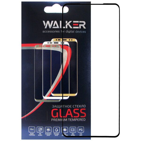 

Защитное стекло Walker 3D Full Glue для Xiaomi Mi 10T / Mi 10T Lite Black