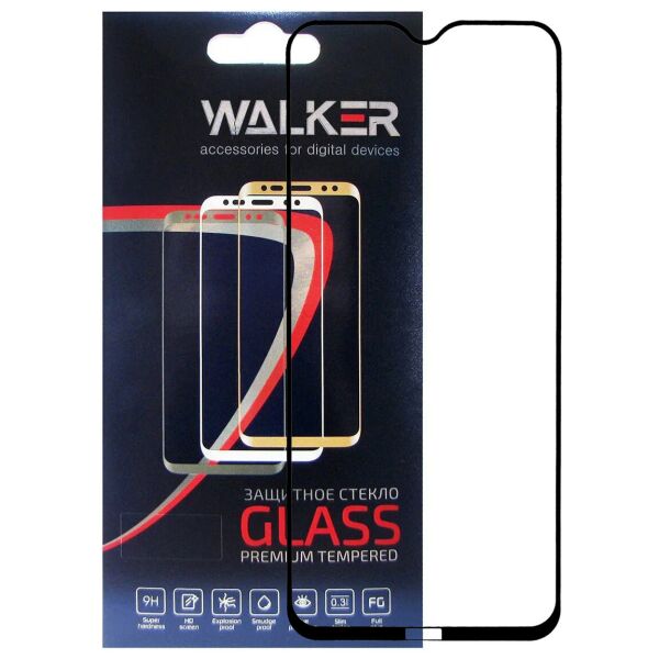 

Защитное стекло Walker 3D Full Glue для Realme X2 Pro Black