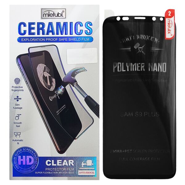 

Защитная пленка Mletubl Ceramic Samsung Galaxy S9 Plus Black