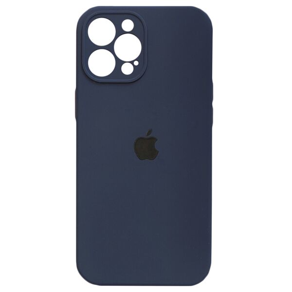 

Чехол Silicone Full Camera для Apple iPhone 12 Pro Max Dark Blue
