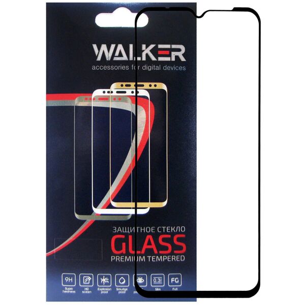 

Защитное стекло Walker 3D Full Glue для Xiaomi Mi 10 Lite Black