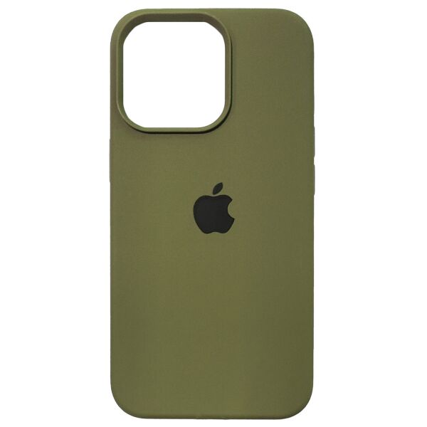 

Чехол Silicone Full Cover для Apple iPhone 12 Pro Max Army Green