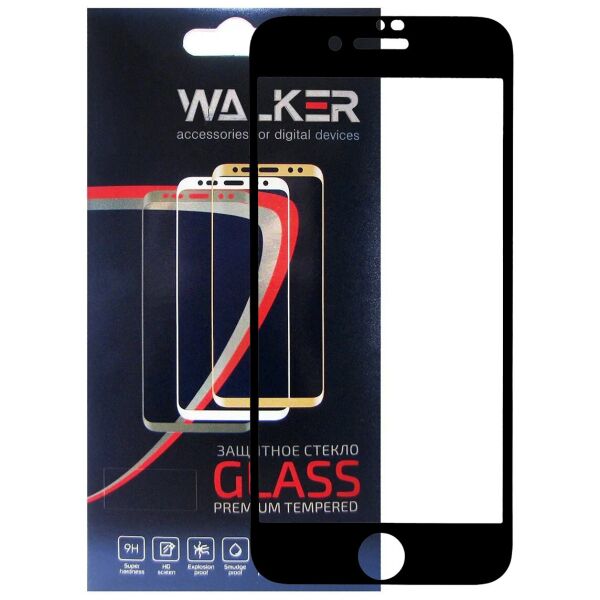

Защитное стекло Walker 3D Full Glue для Apple iPhone 7/8/SE 2020 Black