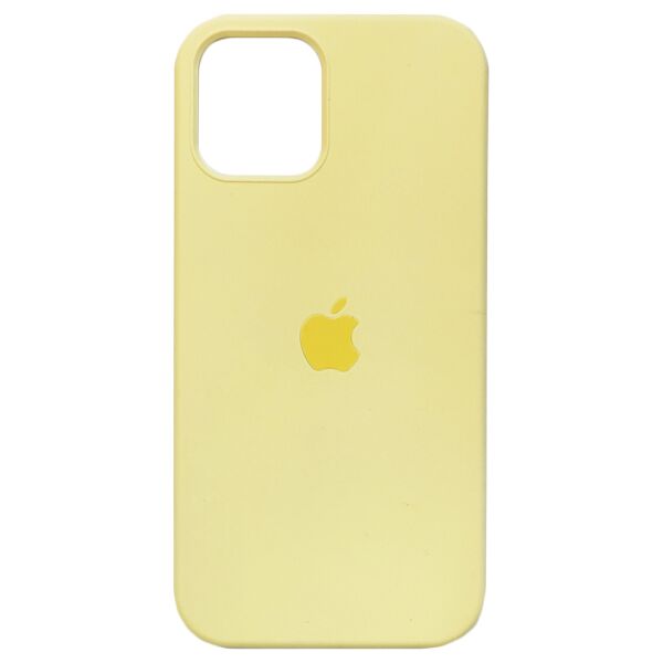 

Чехол Silicone Full Cover для Apple iPhone 12 / 12 Pro Mellow Yellow