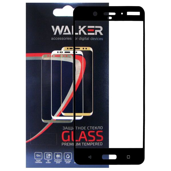 

Защитное стекло Walker 3D Full Glue для Nokia 8 Black