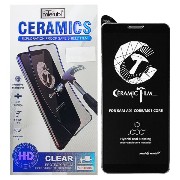 

Защитная пленка Mletubl Ceramic для Samsung Galaxy A01 Core/M01 Core Black