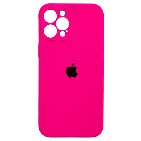 

Чехол Silicone Full Camera для Apple iPhone 12 Pro Max Shiny Pink