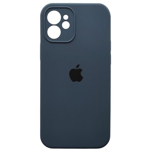 

Чехол Silicone Full Camera для Apple iPhone 12 Dark Blue