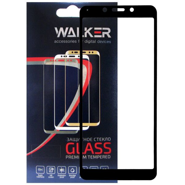 

Защитное стекло Walker 3D Full Glue для Xiaomi Redmi 6/6A Black