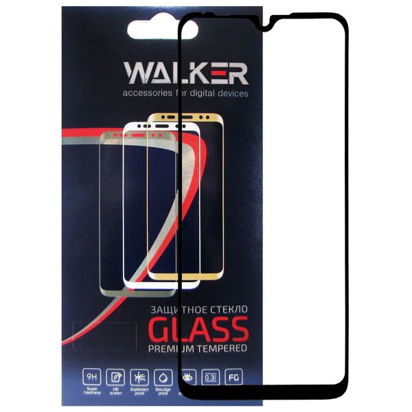 

Защитное стекло Walker 3D Full Glue для Xiaomi Mi A3/Mi CC9E Black