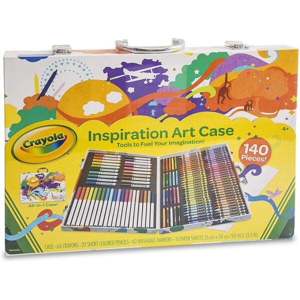 

Набор для рисования Crayola Inspiration Art Case, 140 Count Арт кейс (04-2532)