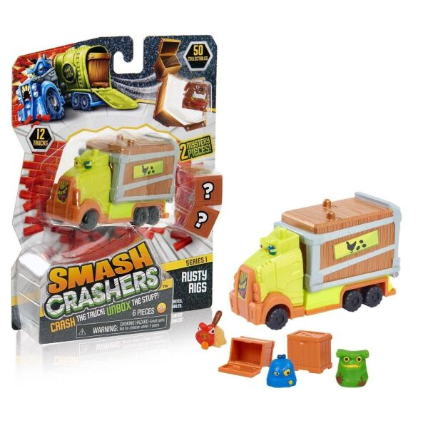 

Игровой набор Just Play Smash Crashers Rusty Rigs (88614437306) (B07N97W28S)
