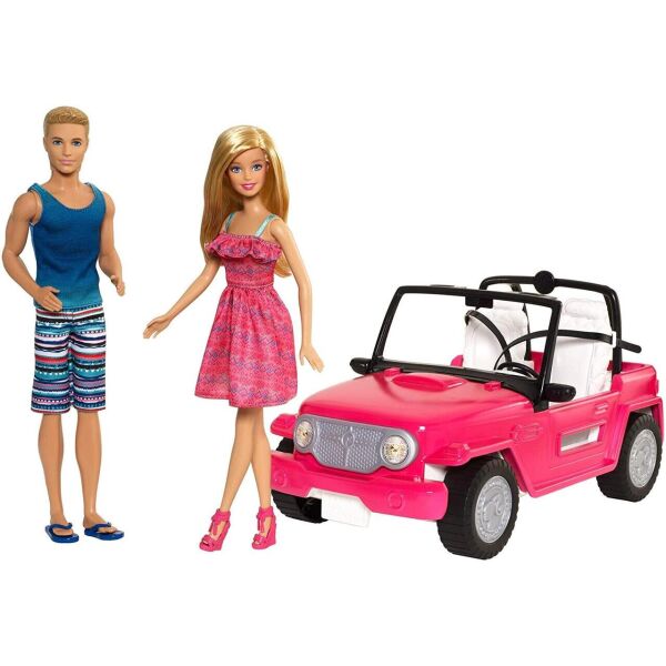 

Игровой набор Barbie Beach Cruiser & Ken Doll Кукла Барби и Кен Пляжный круиз (CJD12)