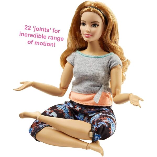 

Кукла Barbie Made to Move Doll Барби Йога из серии Безграничный движение (FTG84)