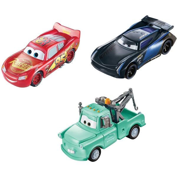 

Игровой набор машинок Mattel Disney and Pixar Cars Color Changers Lightning McQueen, Mater & Jackson Storm (GPB03)