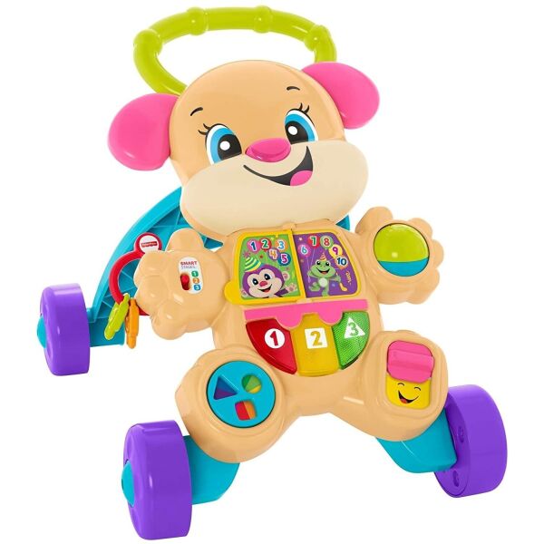 

Ходунки - толкатель Fisher-Price Laugh & Learn, Puppy Walker Умный щенок со звуковыми эффектами (FHY95)