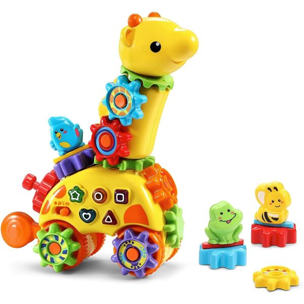 

Развивающая игрушка VTech GearZooz Spin and Laugh Gearaffe с шестернями Жираф (80-199100) (B06X8ZL8FH)
