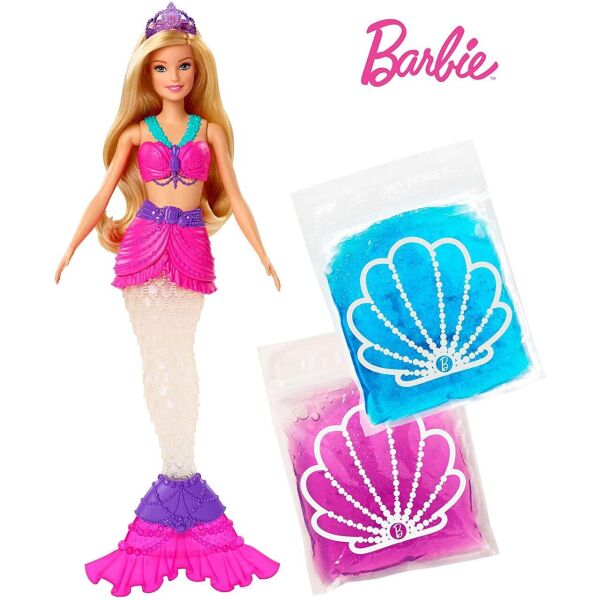 

Кукла русалка Barbie Dreamtopia Slime Mermaid Doll "Невероятные цвета" (GKT75)