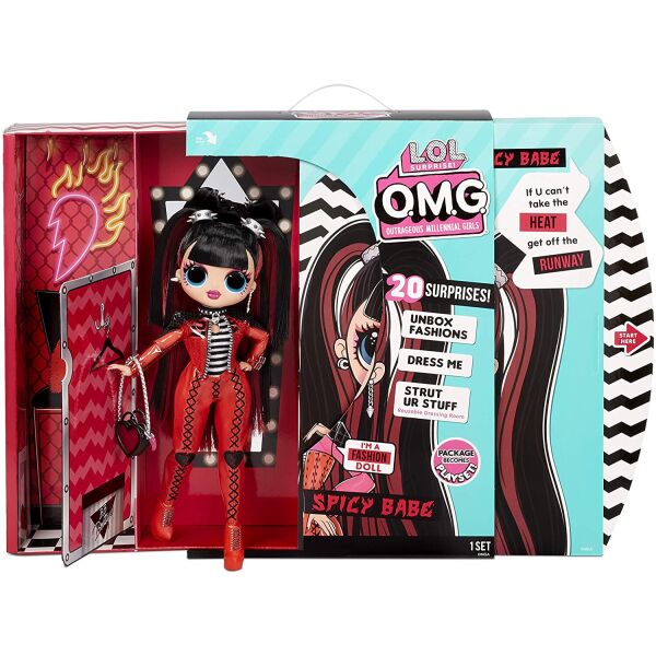 

Игровой набор с куклой LOL Surprise! OMG Spicy Babe серия S4 Спайсы-Леды (572770)