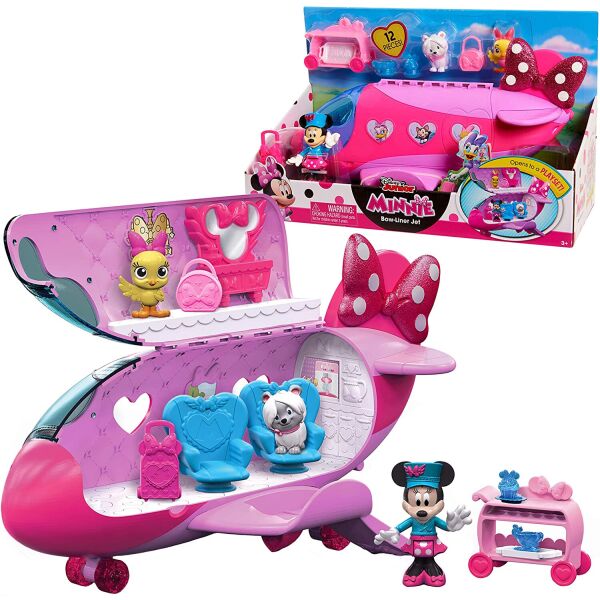 

Игровой набор Just Play Minnie Bow-Liner Jet Минни Маус и реактивный самолет (89676)