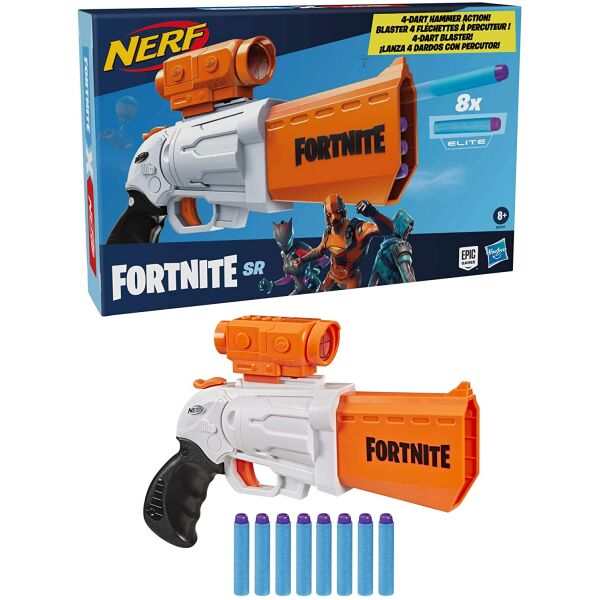 

Бластер NERF Fortnite SR Blaster Фортнайт (E9391)