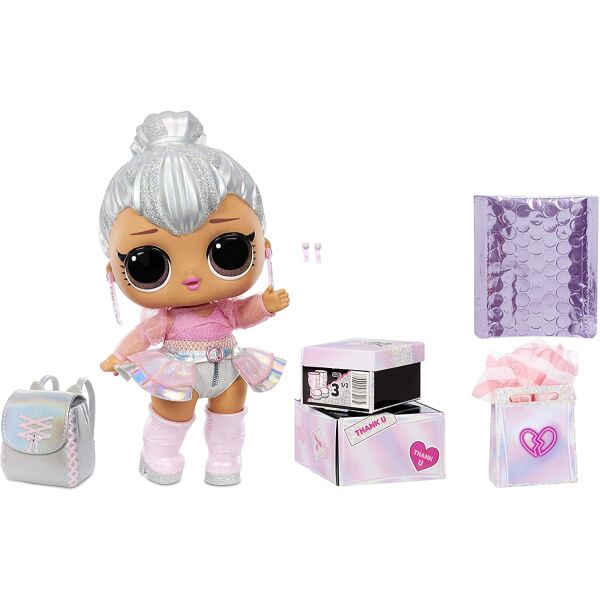 

Игровой набор с мега-куклой LOL Surprise! Big BB Kitty Queen Королева Китты с сюрпризом (573074)