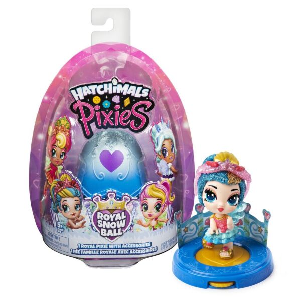 

Лялька Hatchimals Pixies Royal Snow Ball Сказочная фея Пиксис (6054845) (64098BE4)