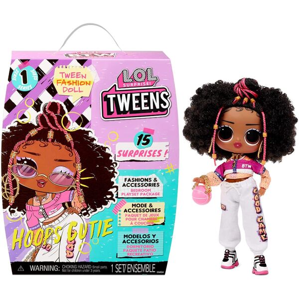 

Игровой набор с куклой LOL Surprise! Tweens Hoops Cutie Баскетболистка (576693)