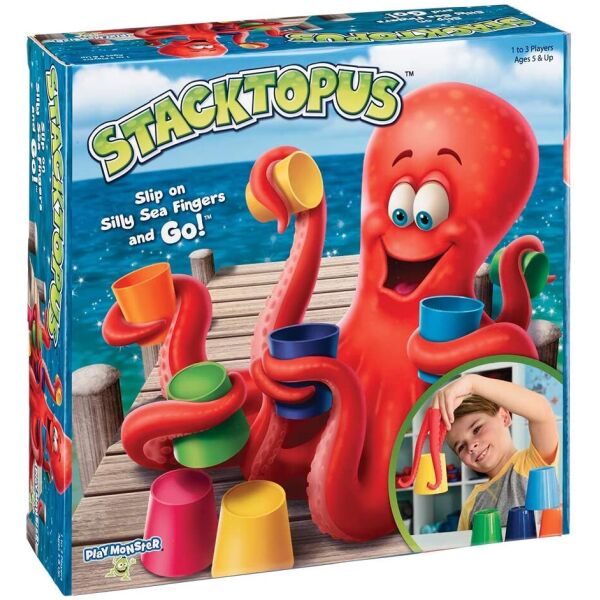 

Настольная игра PlayMonster Stacktopus Щупальце осьминога (6970)