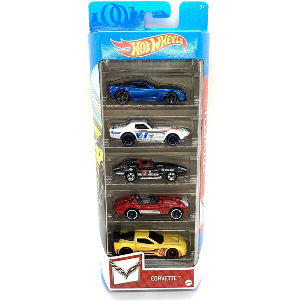 

Подарочный набор машинок Hot Wheels Corvette Collectible 1:64 (GTN35) (1806)