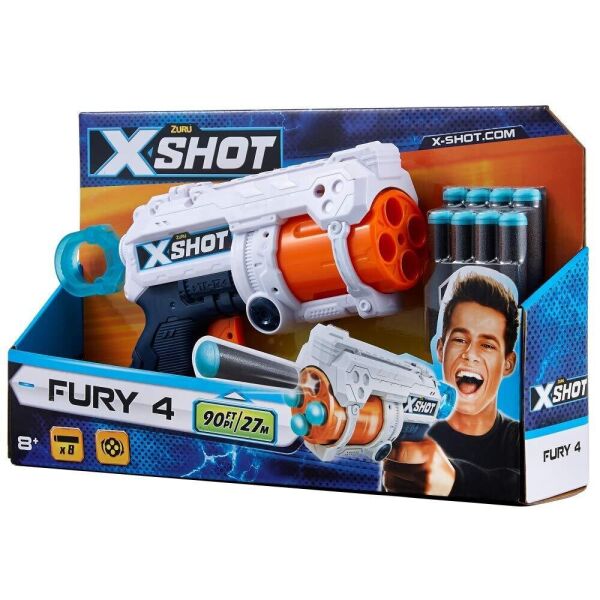 

Скорострельный бластер Zuru X-Shot EXCEL Fury 4 (36185)