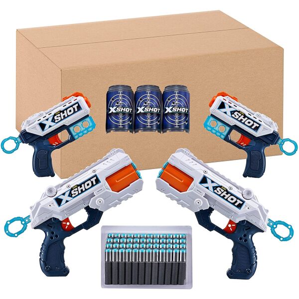 

Скорострельный бластер X-Shot 2 Reflex 6 & 2 Pulse (36354)