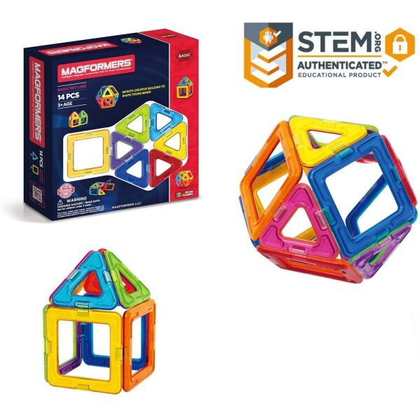 

Конструктор магнитный Magformers Basic Set Базовый набор 14 деталей (701003)
