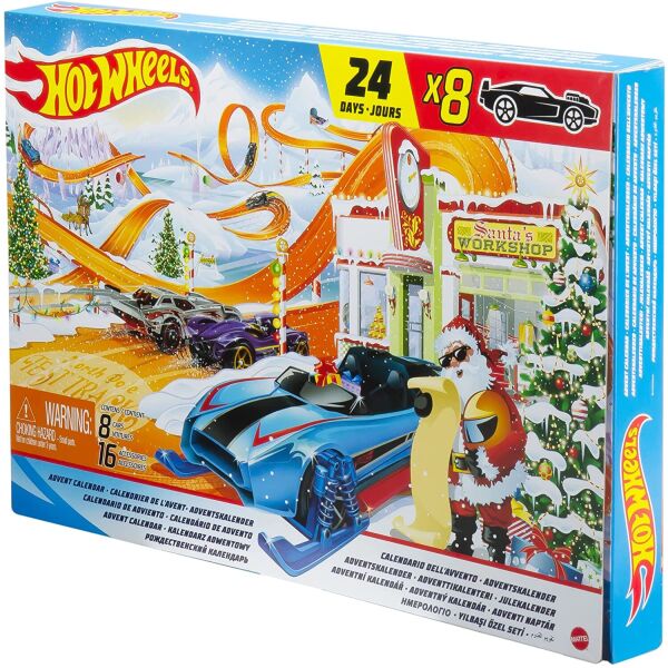 

Игровой набор Hot Wheels Advent Calendar Адвент календарь (GTD78)