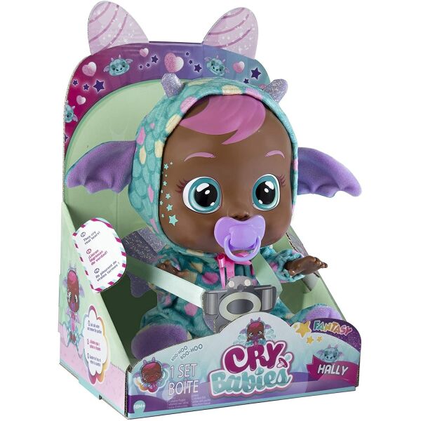 

Интерактивная кукла IMC Toys Cry Babies Hally The Dragon Doll Плакса Дракончик 31 см (B07P7YNVZS)