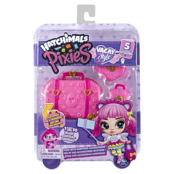 

Игровой набор Hatchimals Pixies Vacay Style Surprise Doll Кукла сюрприз Фея Пиксис (6056546)