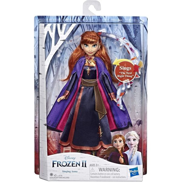 

Кукла Hasbro Disney Frozen Singing Anna Холодное сердце 2 Поющая Анна англ.язык (E6853AS00)