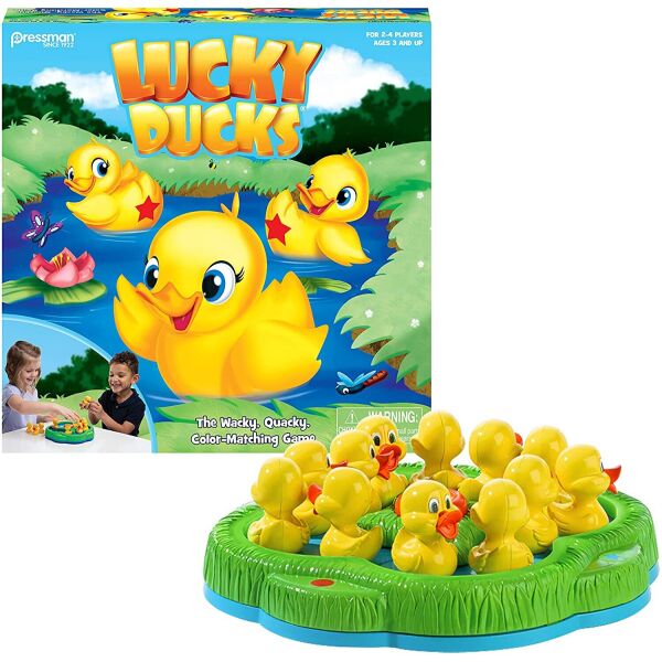 

Настольная игра на запоминание Pressman Lucky Ducks Веселые уточки (2700-04)