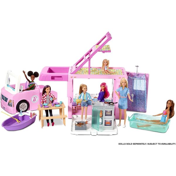 

Игровой набор Barbie 3-in-1 DreamCamper Барби Кемпер-трансформер для путешествий (GHL93)