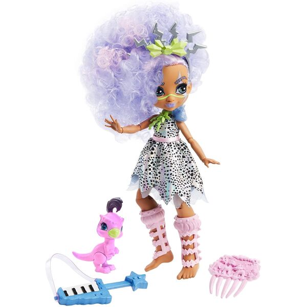 

Игровой набор с куклой Mattel Cave Club Bashley Doll Пещерная история (GTH04)