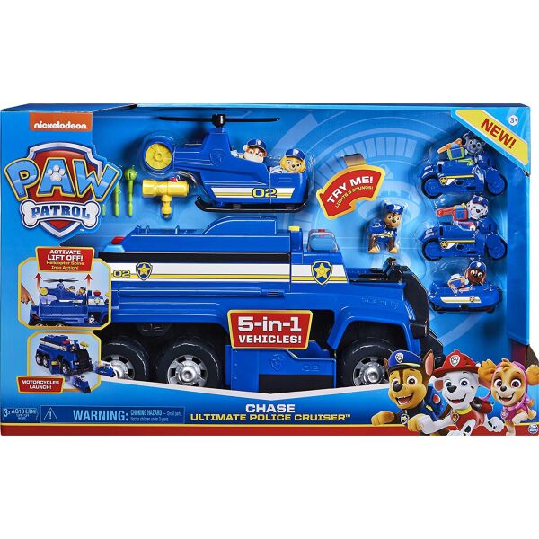 

Игровой набор Spin Master Paw Patrol Большой полицейский автомобиль Гонщика (6058318)